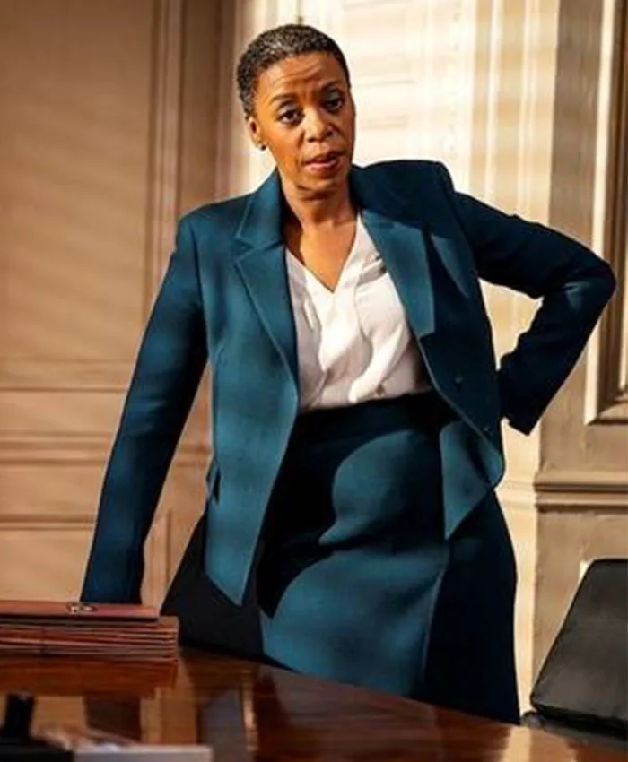 The Undoing Haley Fitzgerald Blue Coat The Undoing Haley Fitzgerald Blue Coat