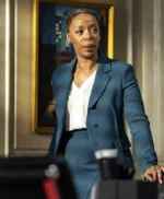 The Undoing Haley Fitzgerald Blue Coat