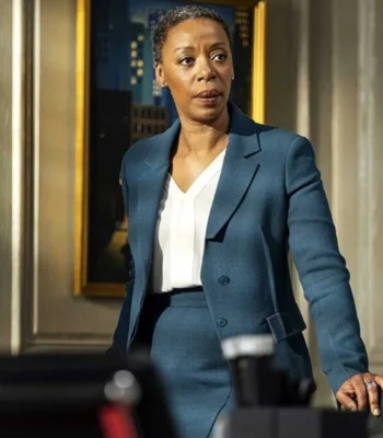 The Undoing Haley Fitzgerald Blue Coat