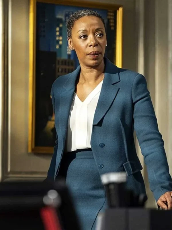 The Undoing Haley Fitzgerald Blue Coat