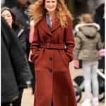 The Undoing Nicole Kidman Brown Long Coat