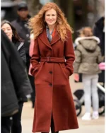 The Undoing Nicole Kidman Brown Long Coat