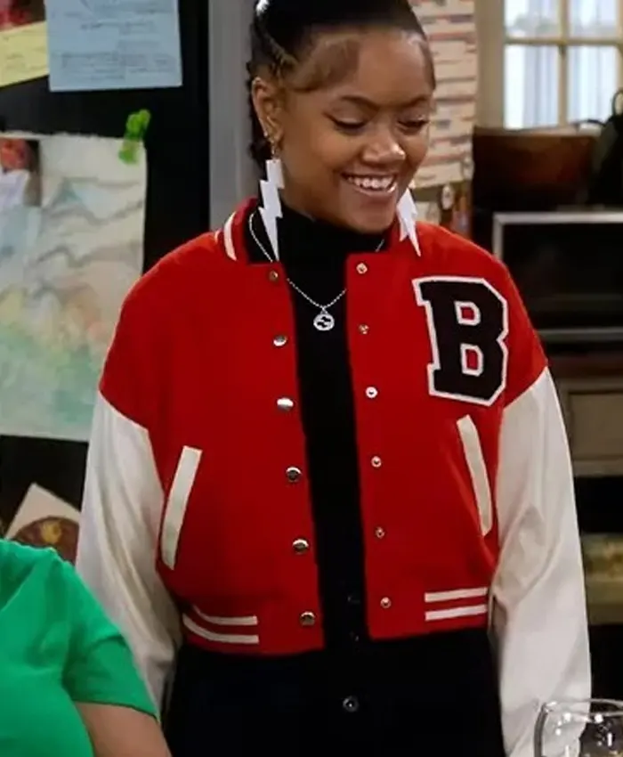 The Upshaws Aaliyah Upshaw Varsity Jacket The Upshaws Aaliyah Upshaw Varsity Jacket