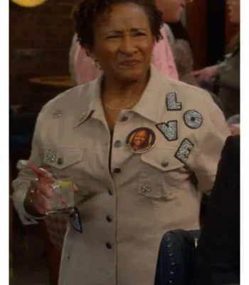 The Upshaws Regina Embroidered Jacket
