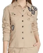 The Upshaws Regina Embroidered Jacket