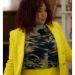 The Upshaws S07 Althea Turner Yellow Blazer
