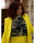 The Upshaws S07 Althea Turner Yellow Blazer