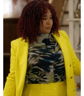 The Upshaws S07 Althea Turner Yellow Blazer