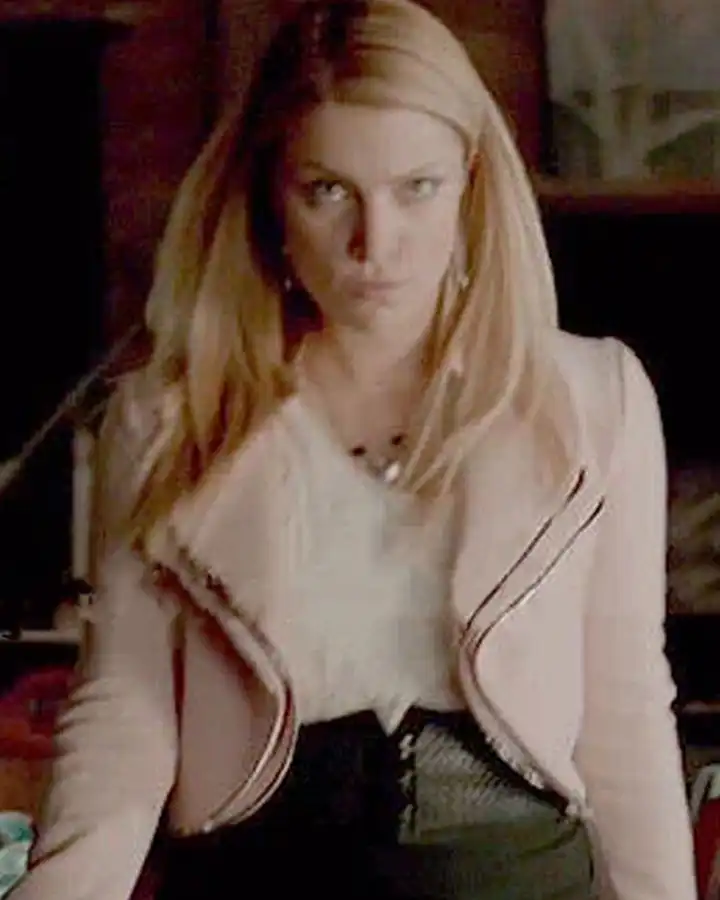 The Vampire Diaries S07 Teressa Liane Biker Leather Jacket The Vampire Diaries S07 Teressa Liane Biker Leather Jacket
