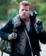 The Walking Dead Abraham Ford Black Fur Collar Jacket
