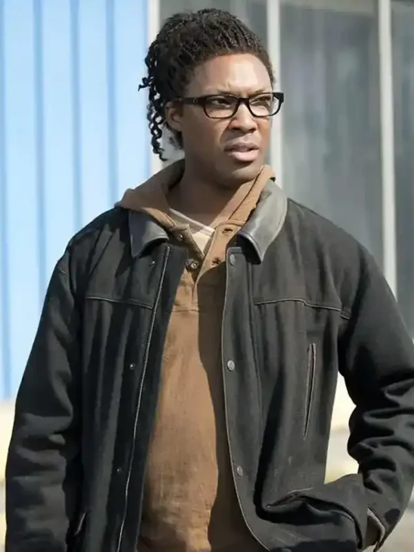 The Walking Dead Corey Hawkins Black Jacket