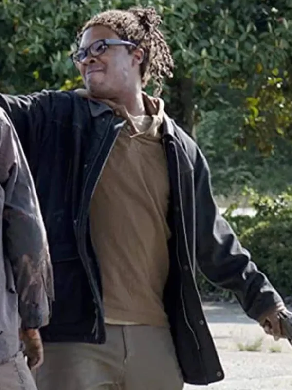 The Walking Dead Corey Hawkins Black Jacket