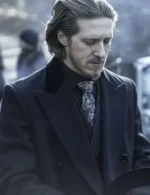 The Walking Dead Daryl Dixon Quinn Black Wool Coat