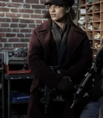 The Walking Dead Daryl Dixon Sylvie Brown Trench Coat