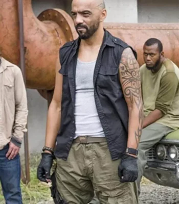 The Walking Dead Gary Black Sleeveless Vest