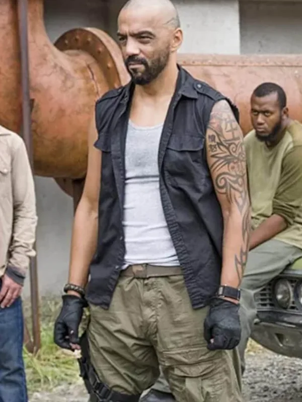 The Walking Dead Gary Black Sleeveless Vest