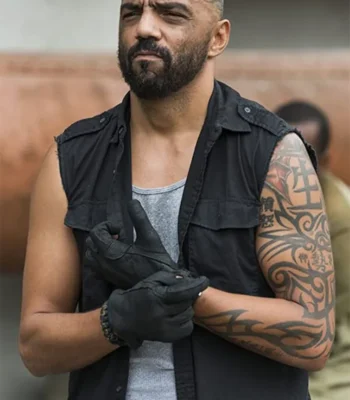 The Walking Dead Gary Black Sleeveless Vest