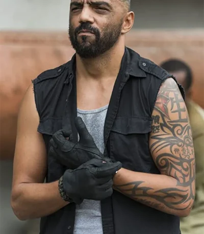 The Walking Dead Gary Black Sleeveless Vest