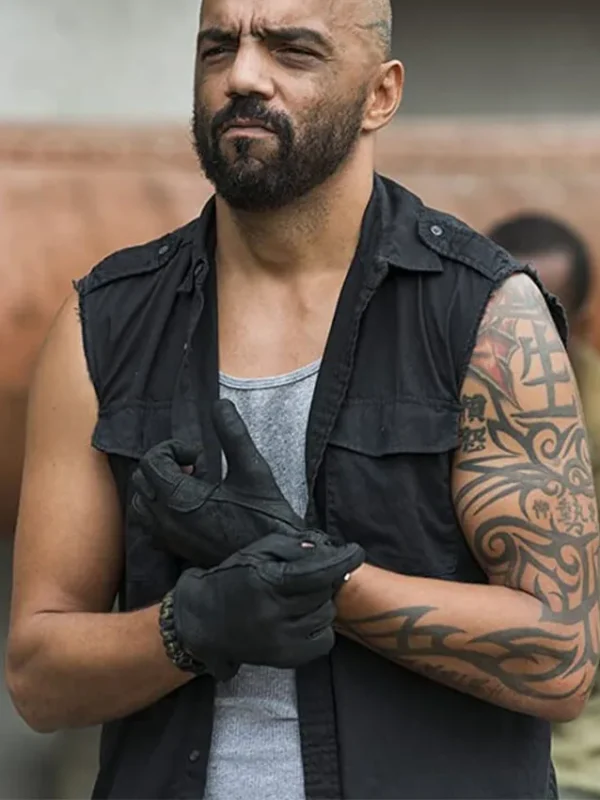 The Walking Dead Gary Black Sleeveless Vest