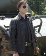 The Walking Dead Governor Leather Black Jacket