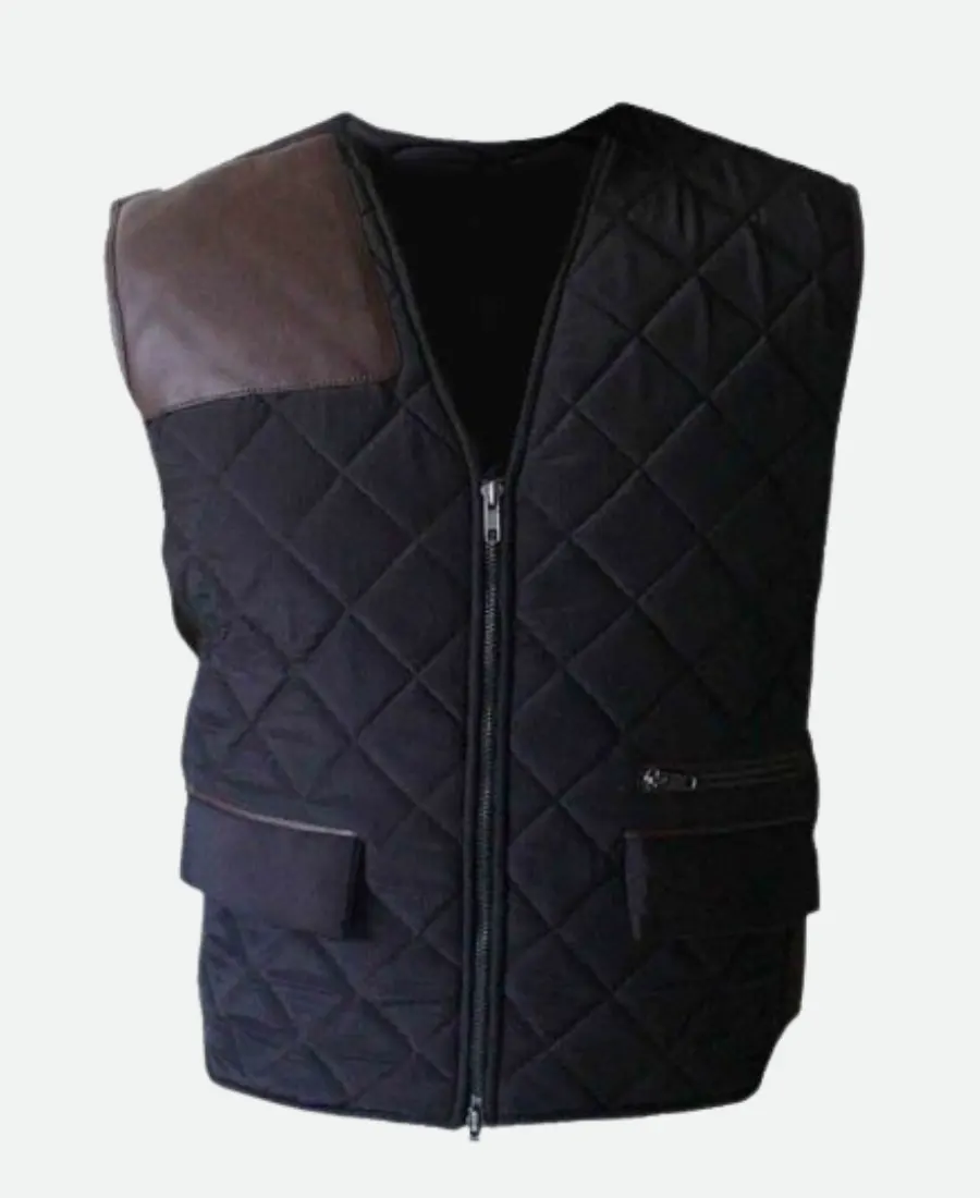 The Walking Dead Governor Quilted Vest The Walking Dead Governor Quilted Vest