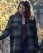 The Walking Dead Lauren Cohan S10 Plaid Jacket