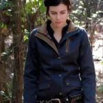 The Walking Dead Maggie Greene S08 Blue Jacket