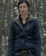 The Walking Dead Maggie Greene S08 Blue Jacket
