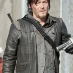 The Walking Dead Norman Reedus Black Leather Vest
