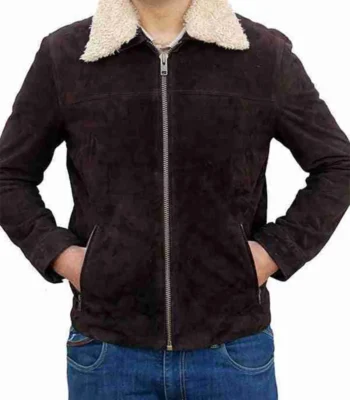 The Walking Dead S05 Rick Grimes Fur Collar Jacket