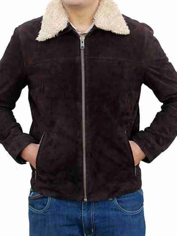 The Walking Dead S05 Rick Grimes Fur Collar Jacket