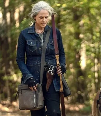 The Walking Dead S10 Carol Peletier Blue Denim Jacket