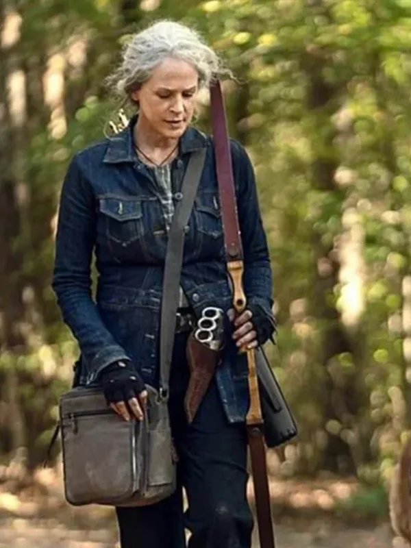The Walking Dead S10 Carol Peletier Blue Denim Jacket