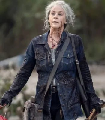 The Walking Dead S10 Carol Peletier Blue Denim Jacket