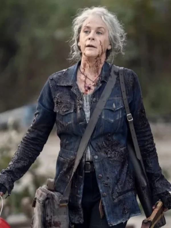 The Walking Dead S10 Carol Peletier Blue Denim Jacket