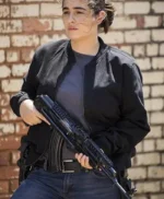 The Walking Dead Tara Chambler Black Bomber Jacket