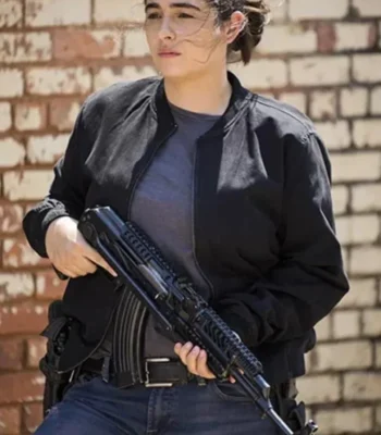 The Walking Dead Tara Chambler Black Bomber Jacket