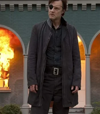 The Walking Dead The Governor Dark Grey Coat