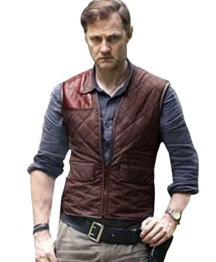 The Walking Dead The Governor Quilted Vest The Walking Dead The Governor Quilted Vest