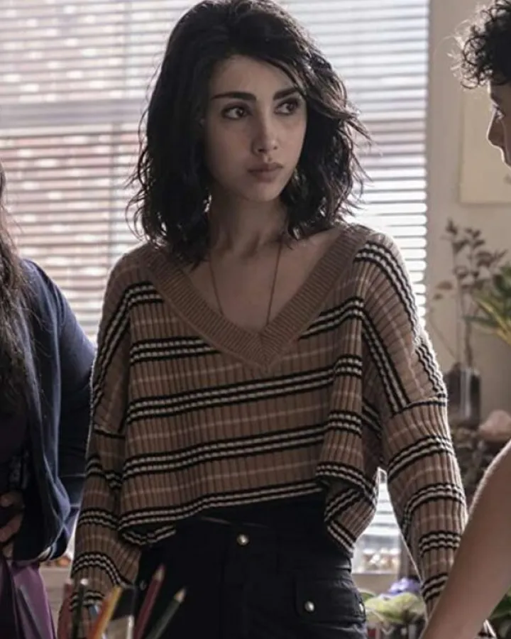 The Walking Dead World Beyond Iris Bennett Woolen Shirt The Walking Dead World Beyond Iris Bennett Woolen Shirt