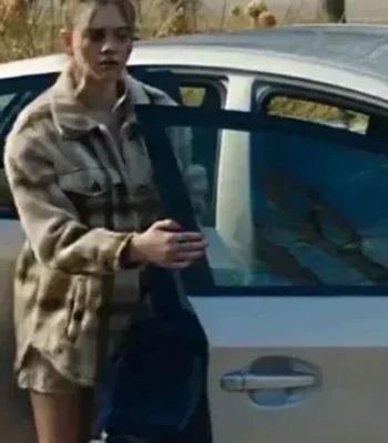 The Watcher Ellie Brannock Plaid Jacket