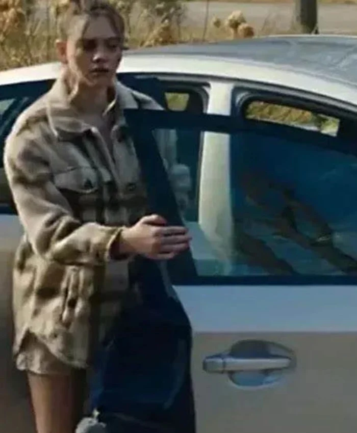 The Watcher Ellie Brannock Plaid Jacket The Watcher Ellie Brannock Plaid Jacket