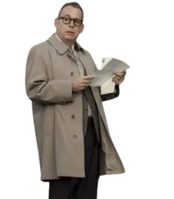 The Watcher John Graff Beige Coat