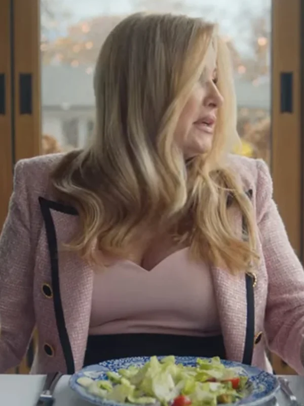 The Watcher Karen Calhoun Pink Blazer
