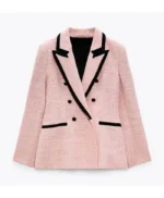 The Watcher Karen Calhoun Pink Blazer