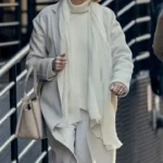 The Watcher Nora Brannock White Trench Coat