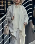 The Watcher Nora Brannock White Trench Coat
