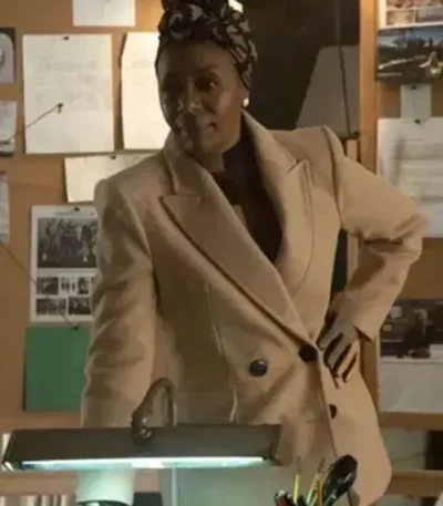The Watcher Theodora Birch Double-Breasted Blazer