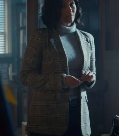 The Way Home Kat Landry Plaid Blazer