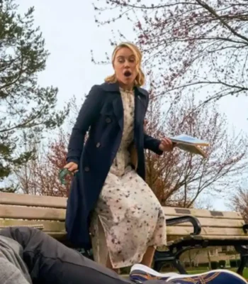 The Wedding Contract 2023 Becca Tobin Blue Coat